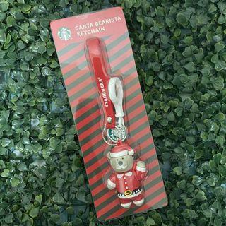 Starbucks Santa Bearista Keychain