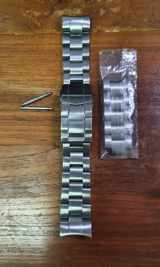 Strapcode Super Oyster Bracelet 20mm for Seiko Solar Chrono Diver's