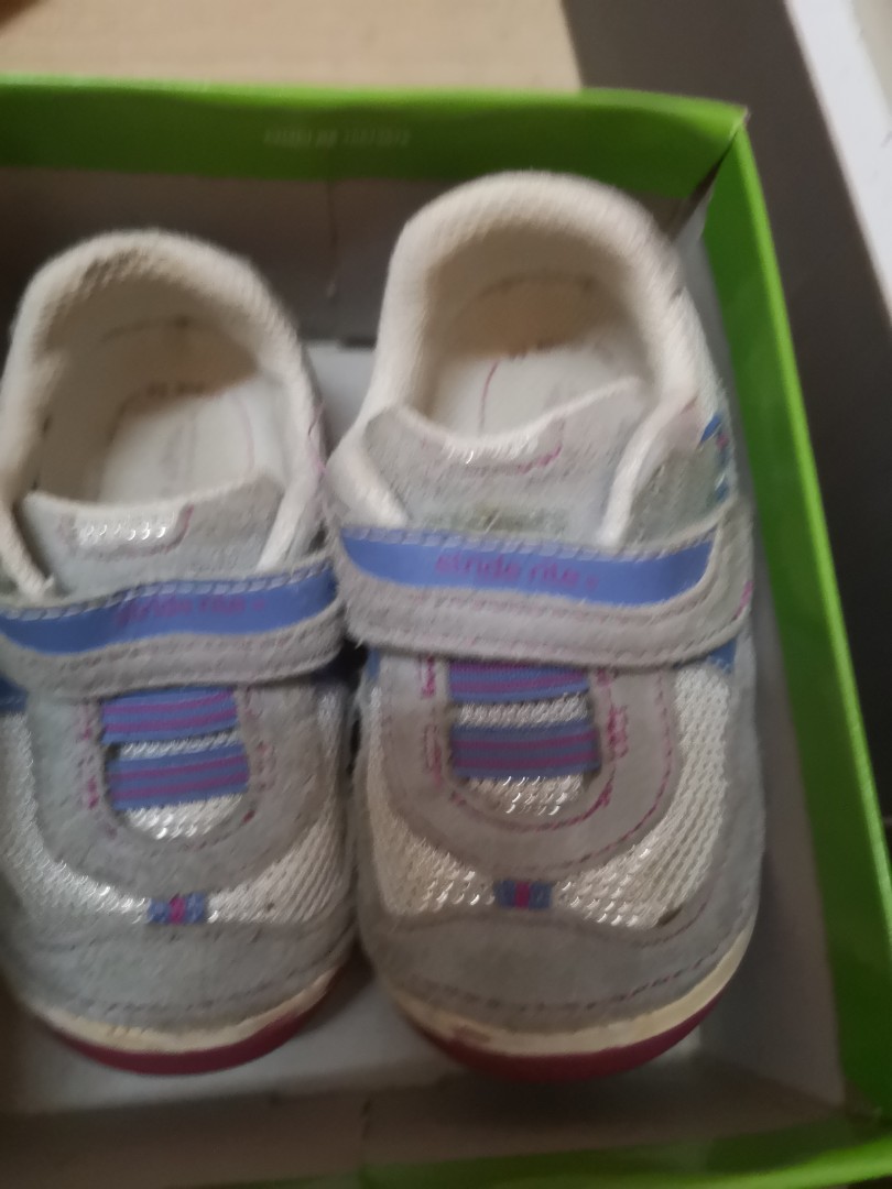 Stride rite baby shoes girls eur 21.5 