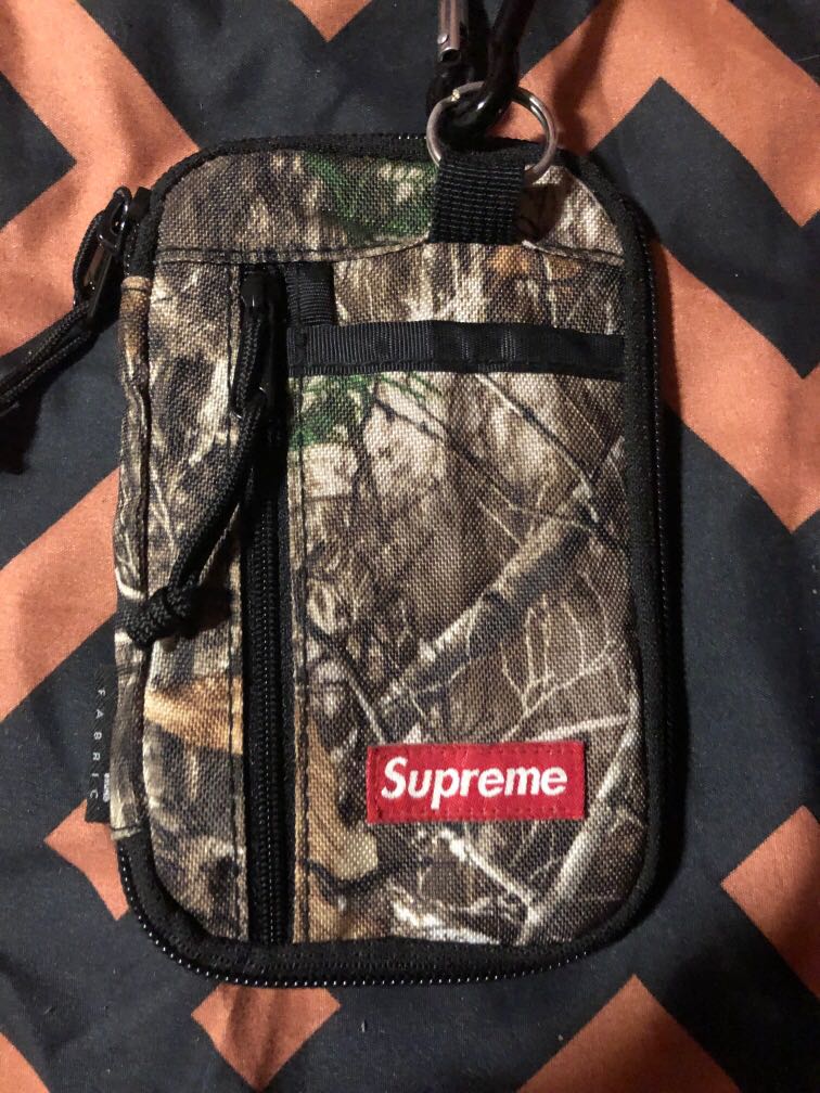 Supreme fw19 2025 small zip pouch