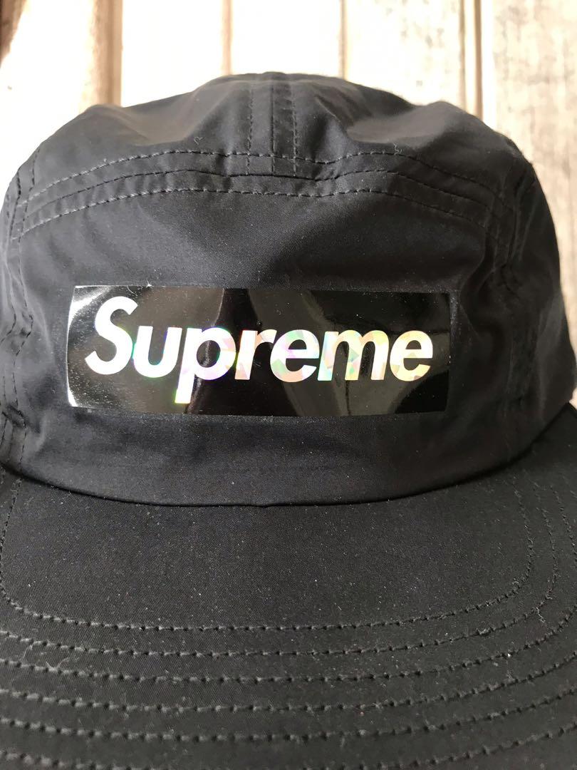 Supreme Holographic Camp Cap SS19, Men's Fashion, Watches