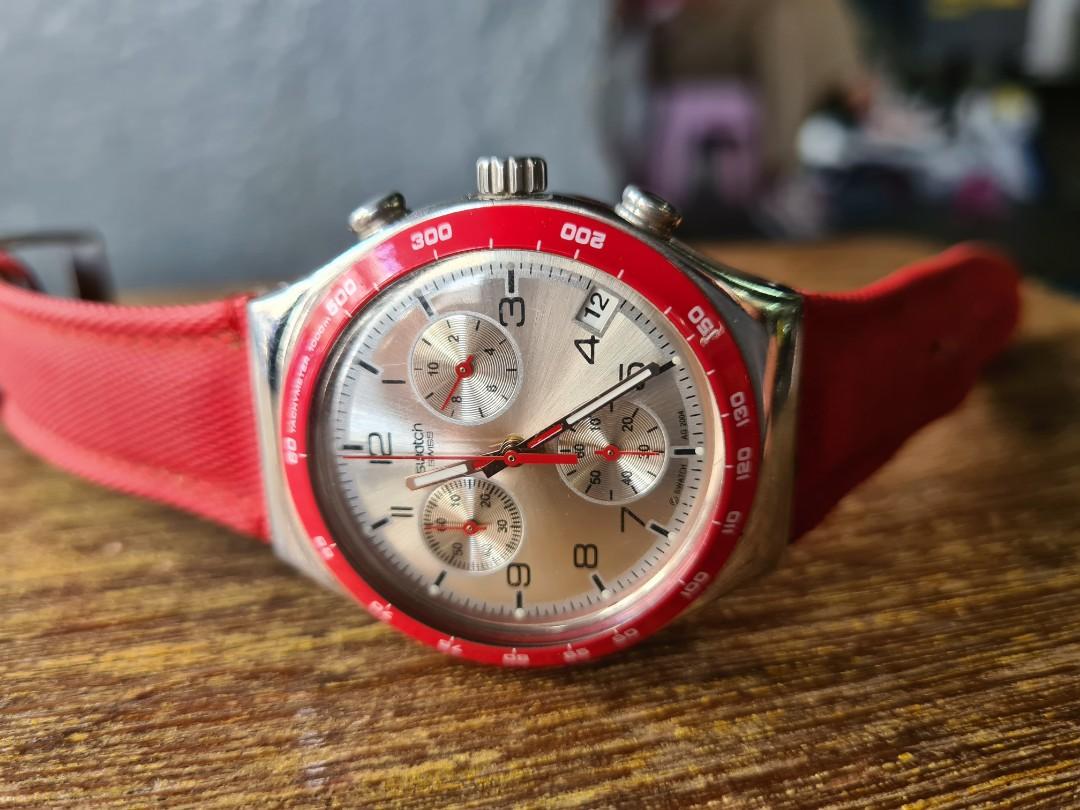 Swatch irony sales chrono v8