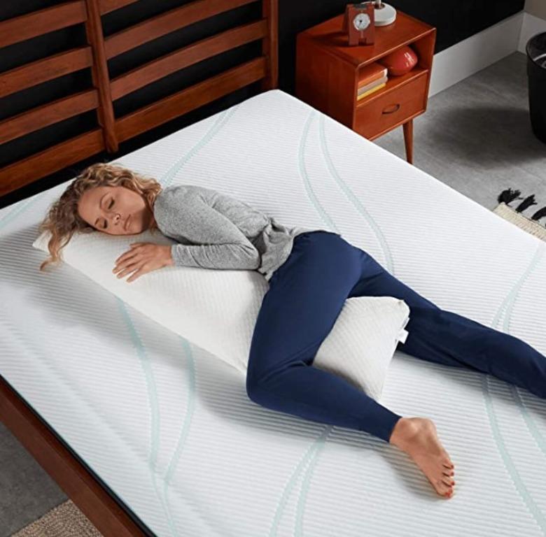 Tempur Long Hug Pillow, Furniture & Home Living, Bedding & Towels on