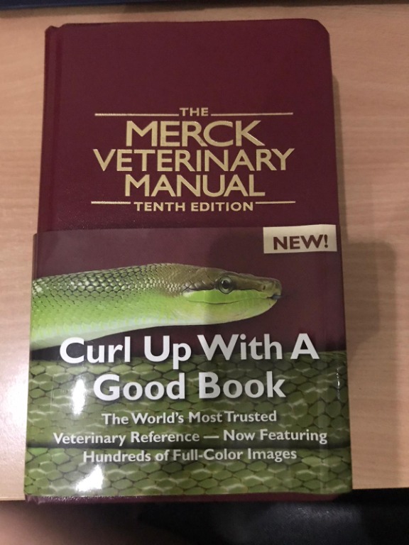 The Merck Veterinary Manual 10th Edition, Books & Stationery, Textbooks, Professional Studies on ...
