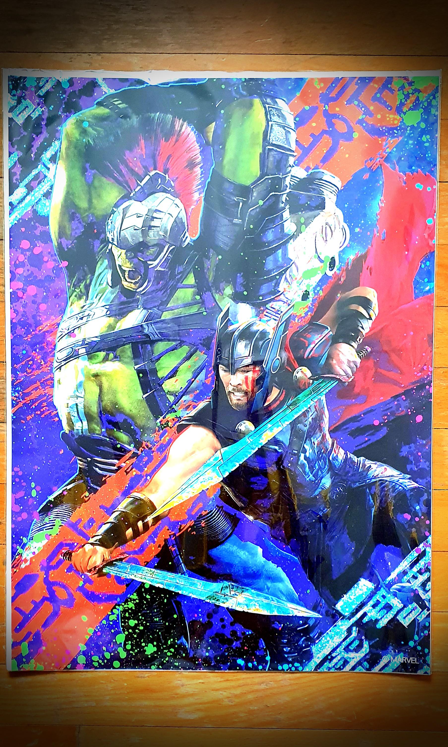 Thor Ragnarok Poster Ultra Hd A2 Size Design Craft Art Prints On Carousell