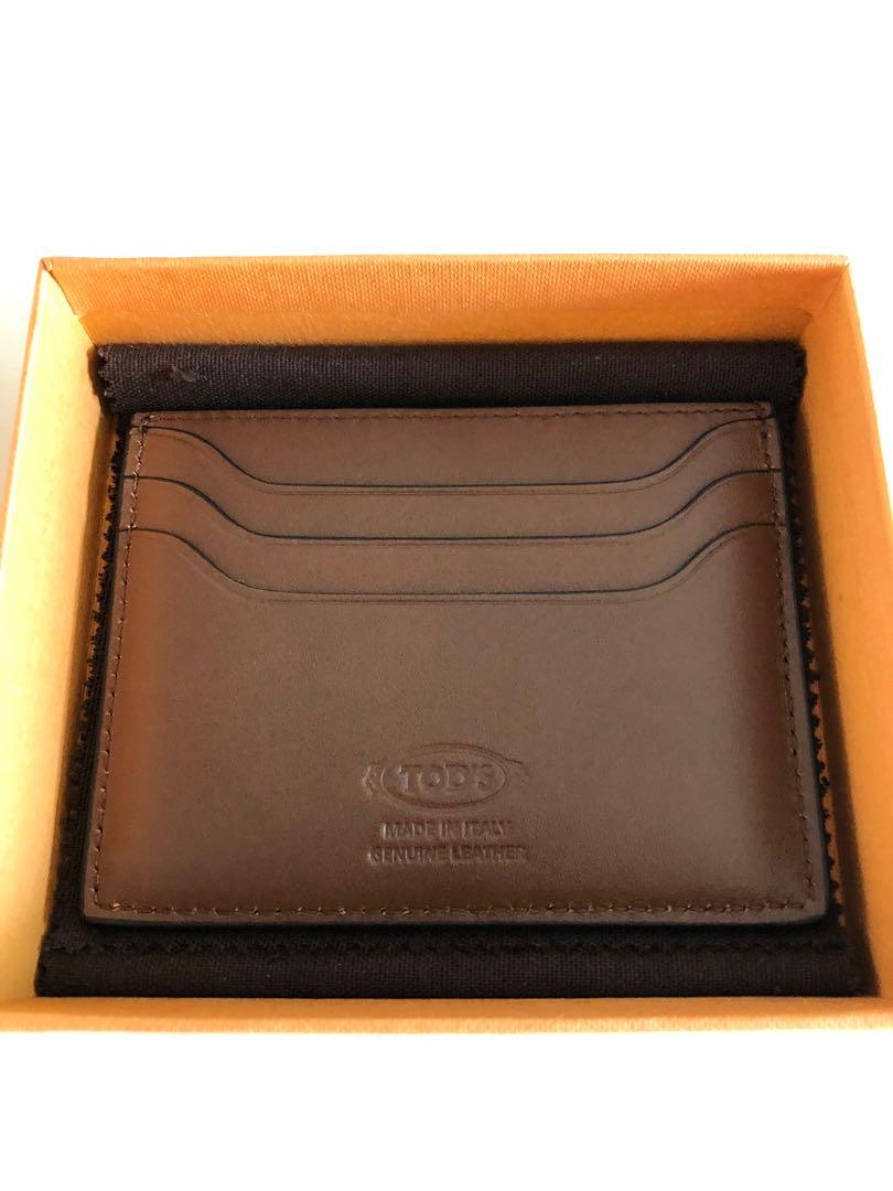 Tod’s luxury men card holder, Men's Fashion, Watches & Accessories