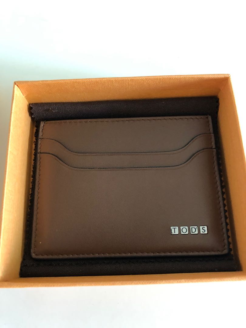 Tod’s luxury men card holder, Men's Fashion, Watches & Accessories