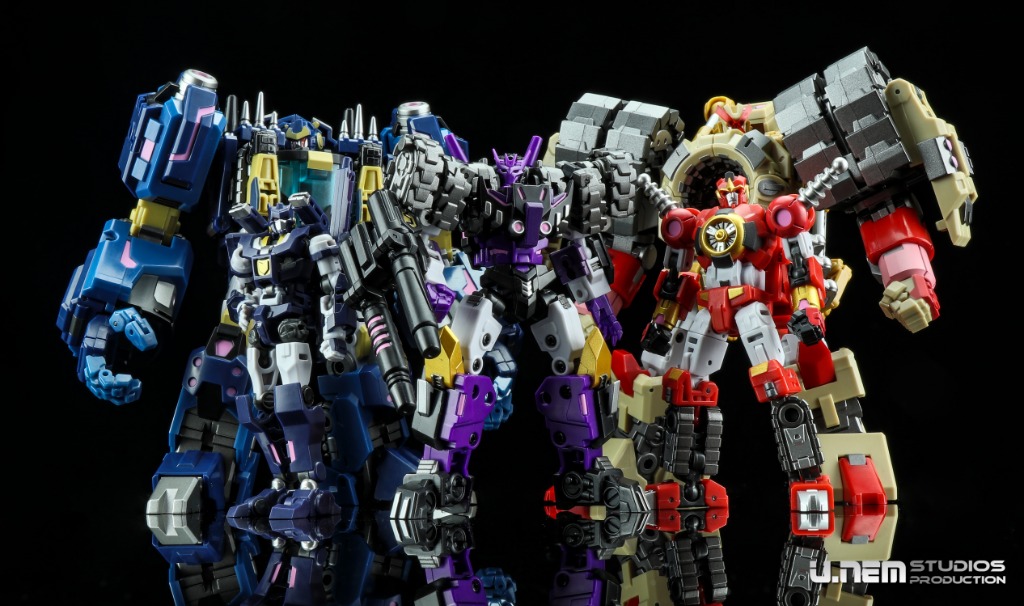 Transformers Iron Factory IF EX-31-35 - Spirits of the D.E.C (DJD
