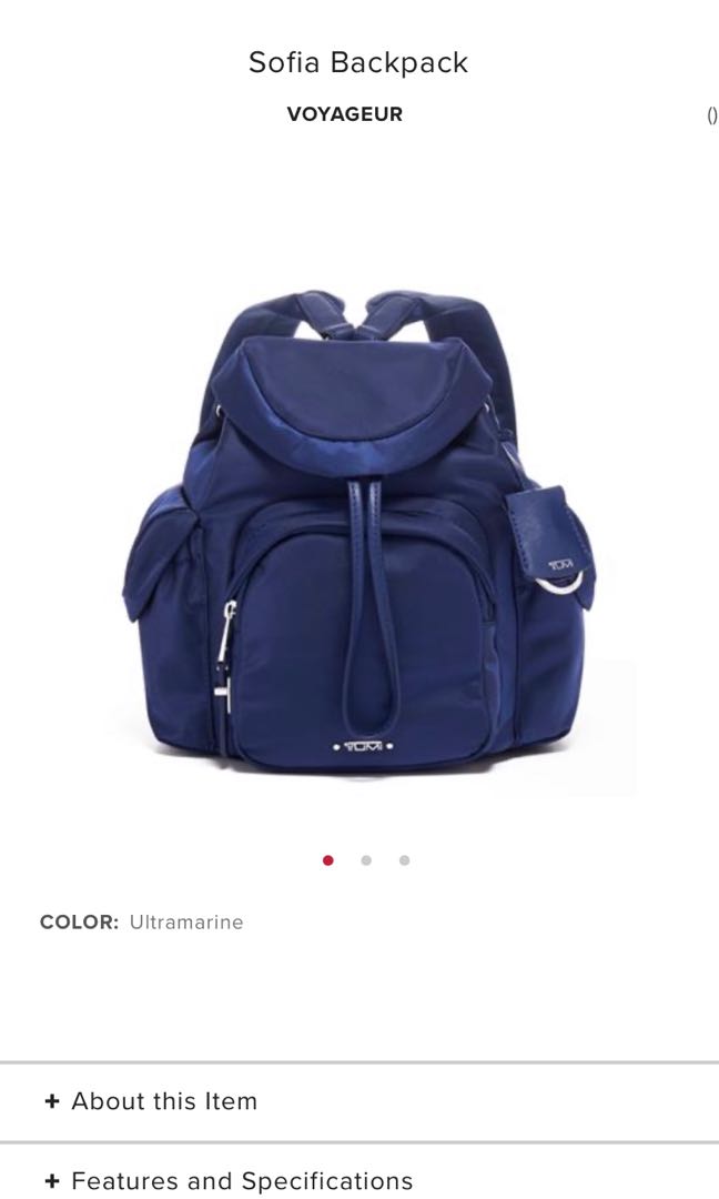 Tumi hot sale sofia backpack