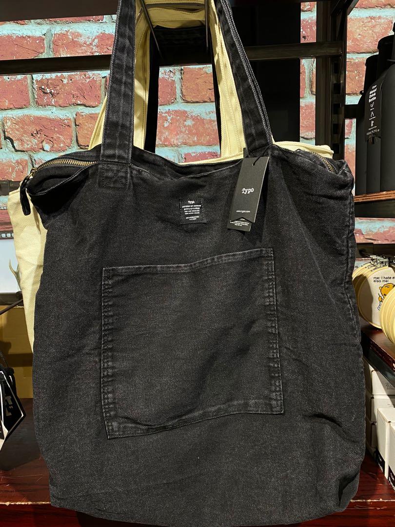 Typo canvas bag shop