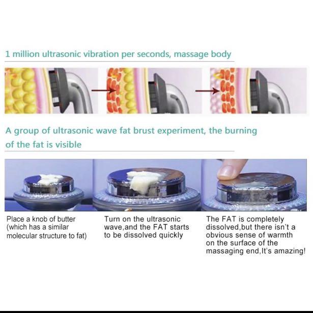 Ultrasound cavitation ems hotsell body slimming massager