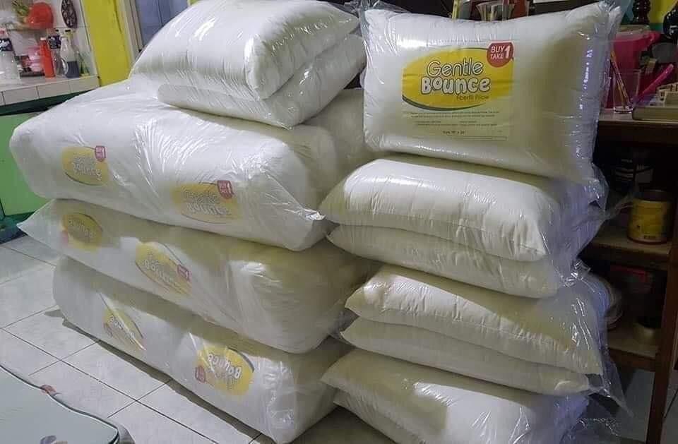 Gentle bounce cheap fiber pillow