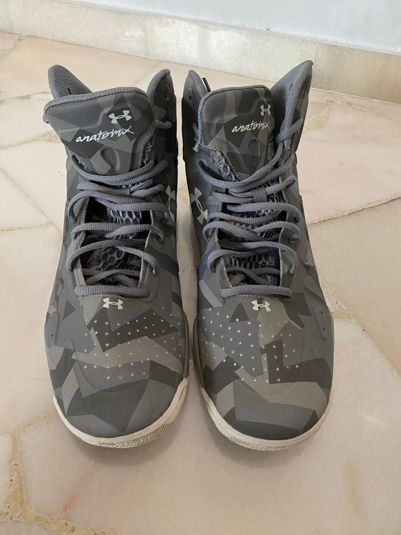 US13.5 Under Armour Micro G Anatomix Spawn 2 Reflective Camo Men s Fashion Footwear Sneakers on Carousell