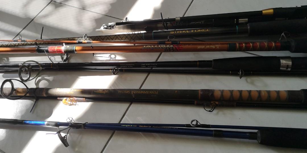 Used Fishing Rods, Sports Equipment, Fishing on Carousell