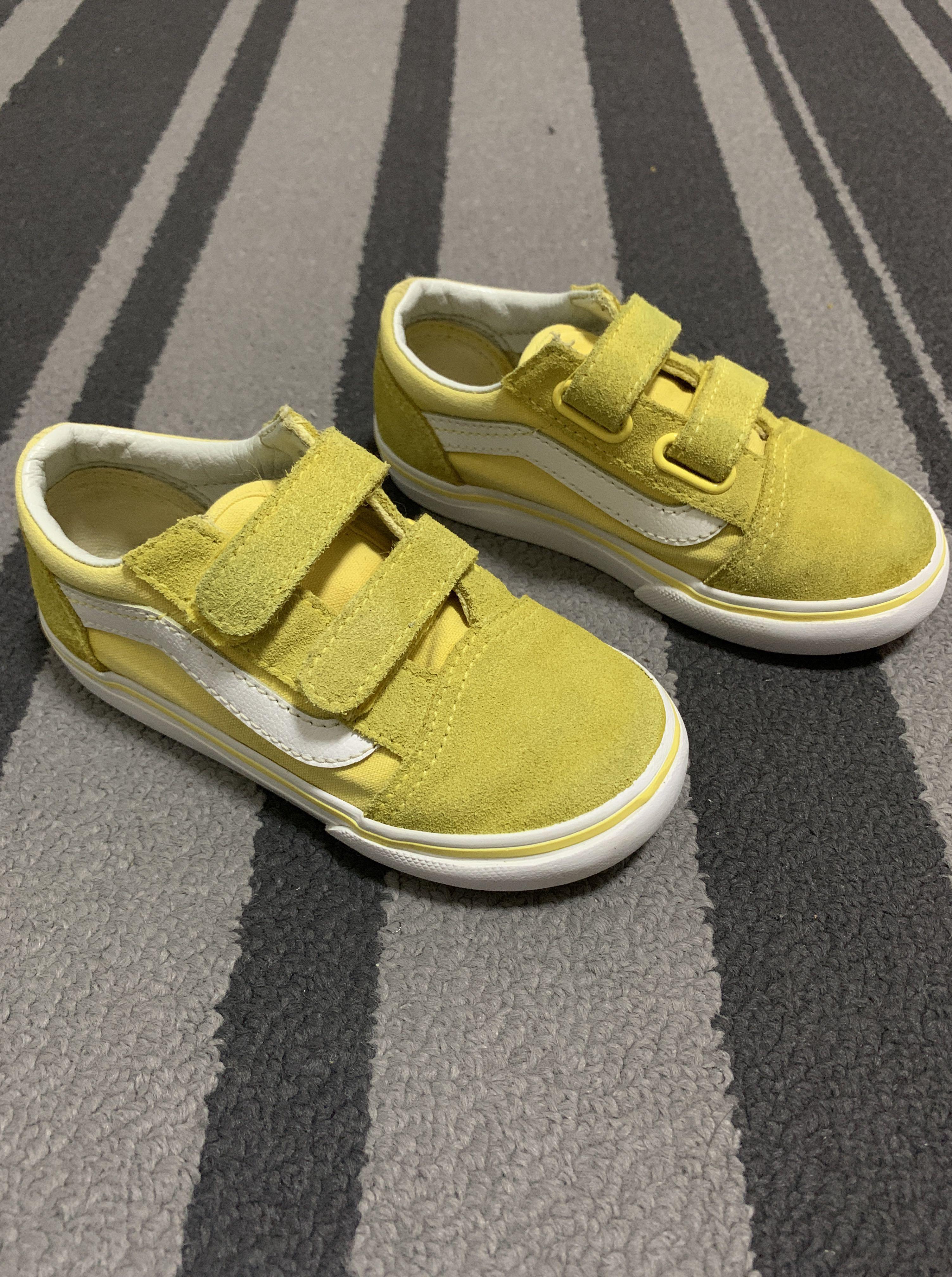 yellow vans for babies