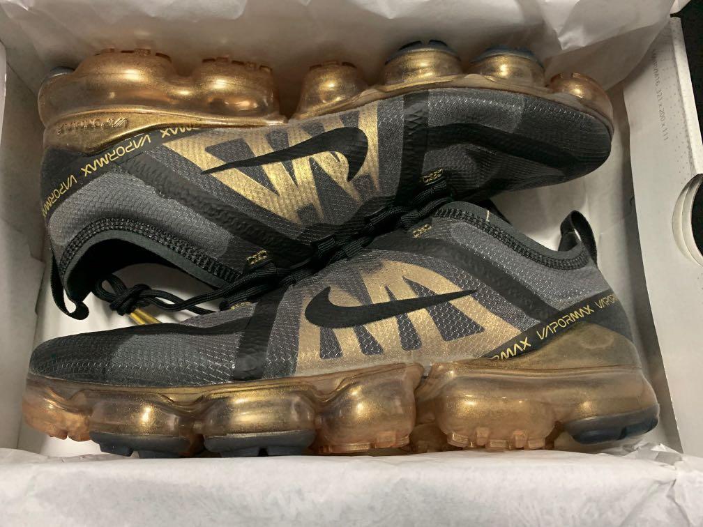 Gold new arrivals vapormax 2019