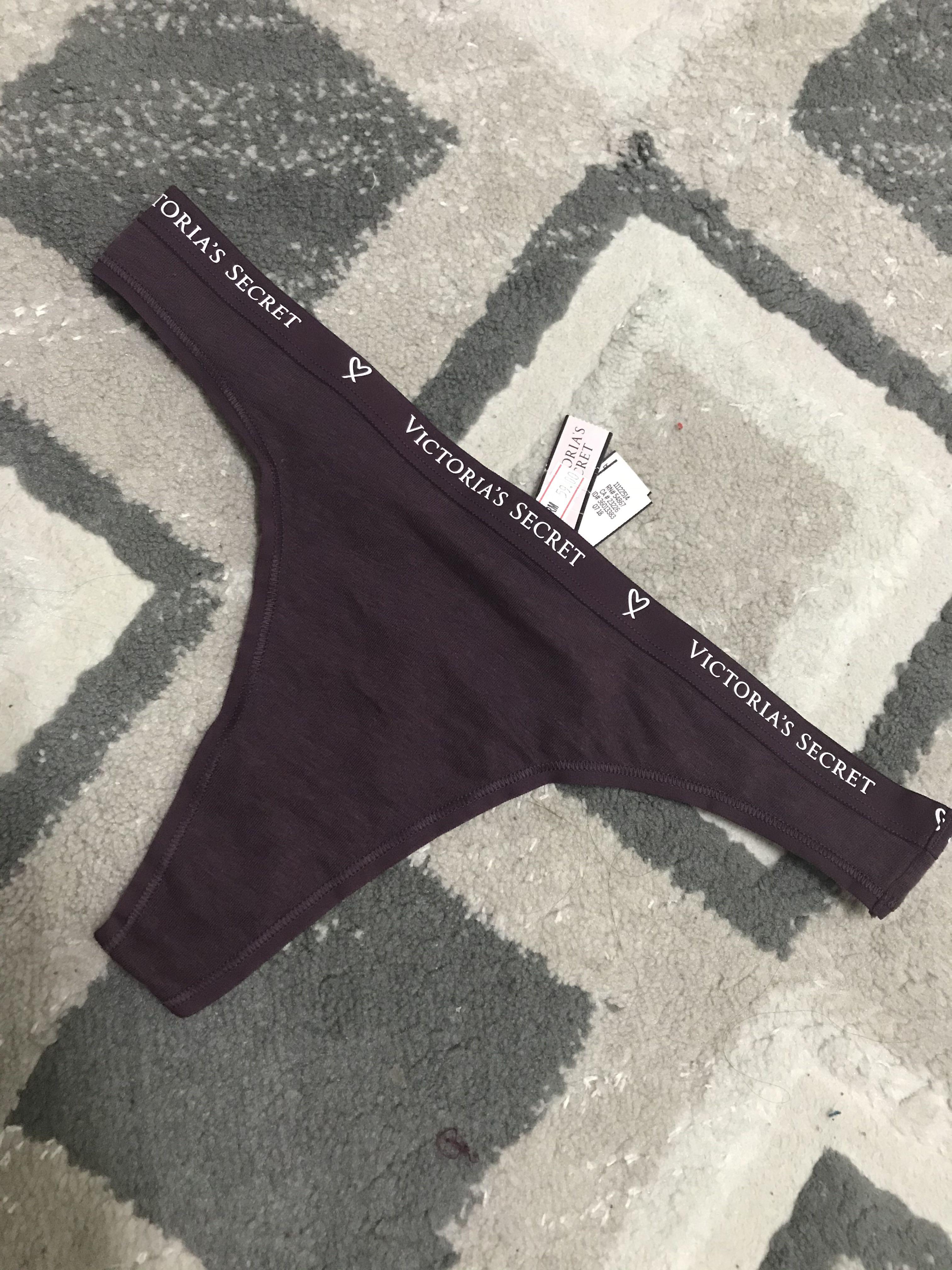 Victoria secret thong, Women's Fashion, New Undergarments & Loungewear on  Carousell