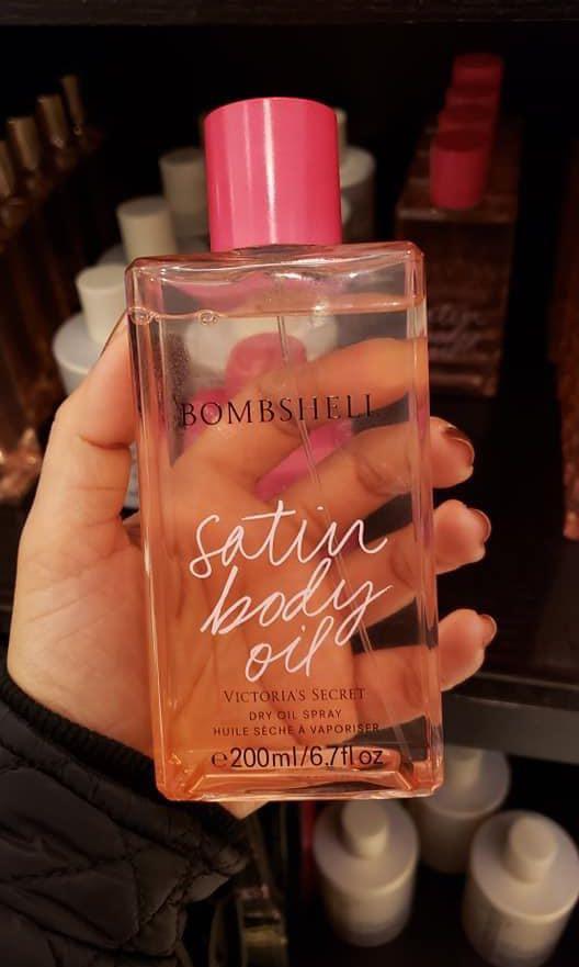 Victoria secret best sale satin body oil