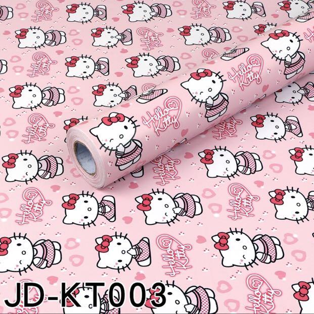 3m Hello Kitty Wallpaper Stickers Cute Wallpapers Furniture Home