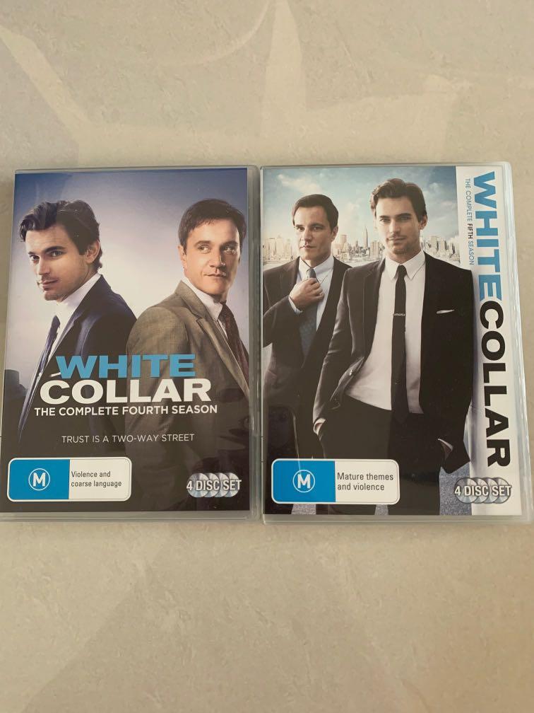 White Collar DVD Season 4&5, Hobbies & Toys, Music & Media, CDs & DVDs