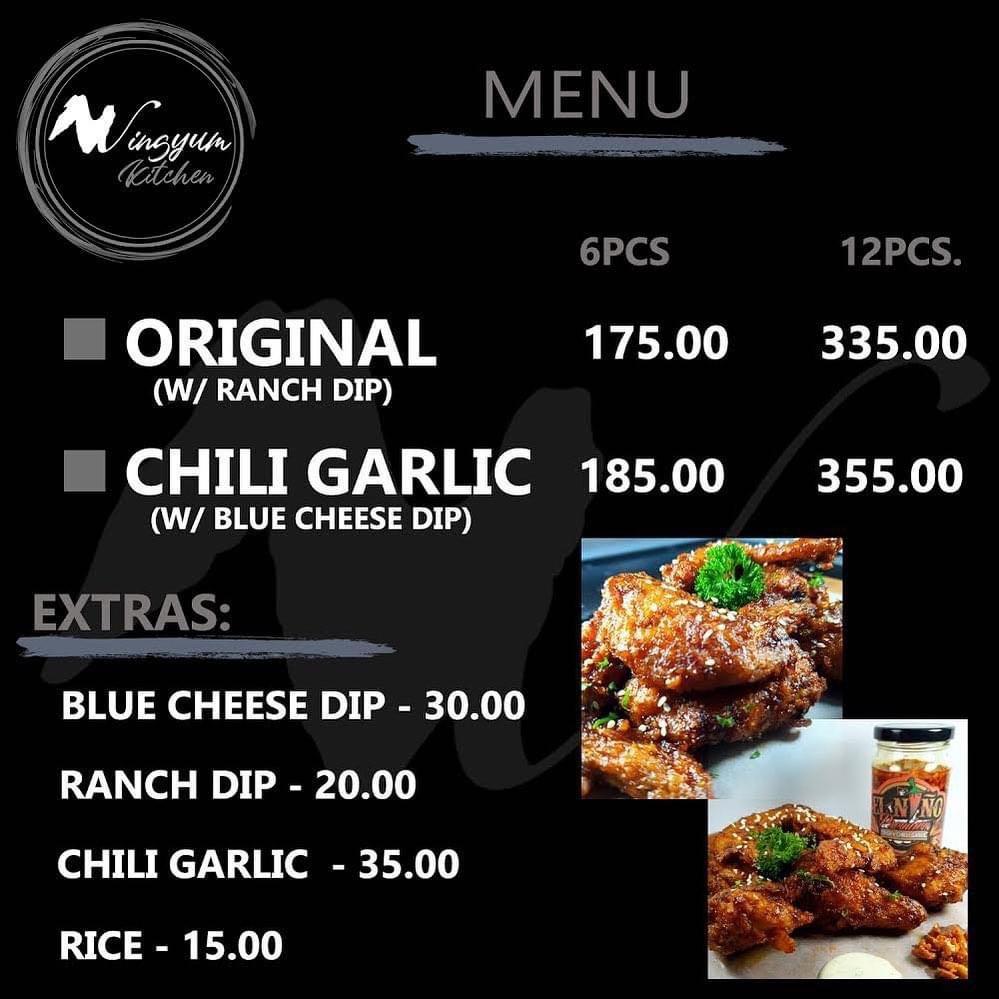 Wingyum Kitchen Buffalo Wings!!! (Category: Chilled & Frozen Food) located in Quezon City. Submitted by roselle0813 (Listing ID 1020161652, Image 1). Description: Order now! We have soju also for 120 per bottle only! .