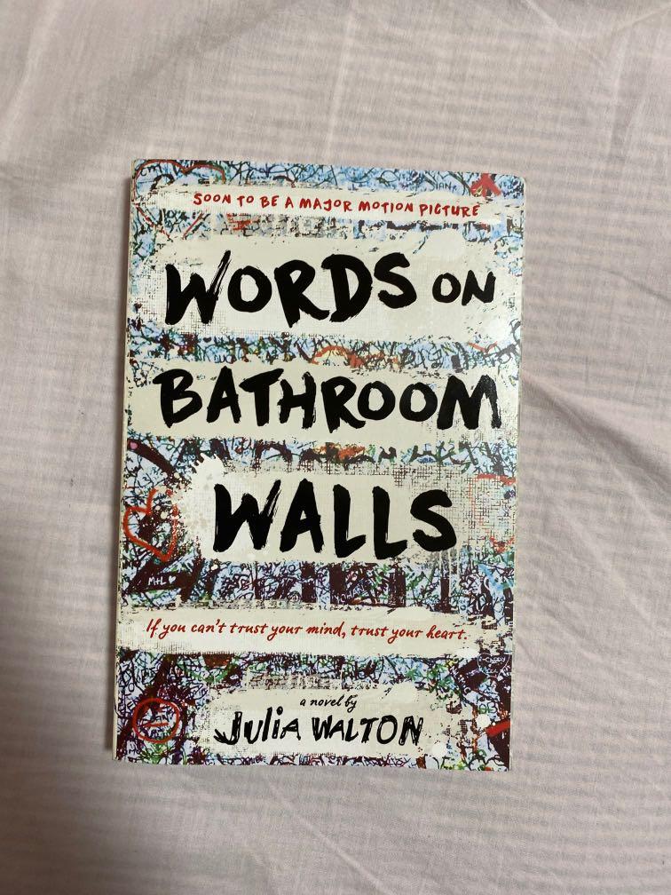 Words On Bathroom Walls Books Stationery Fiction On Carousell