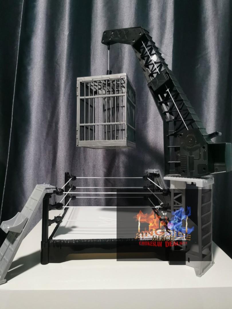 Wwe wrestling ring crash cage playset