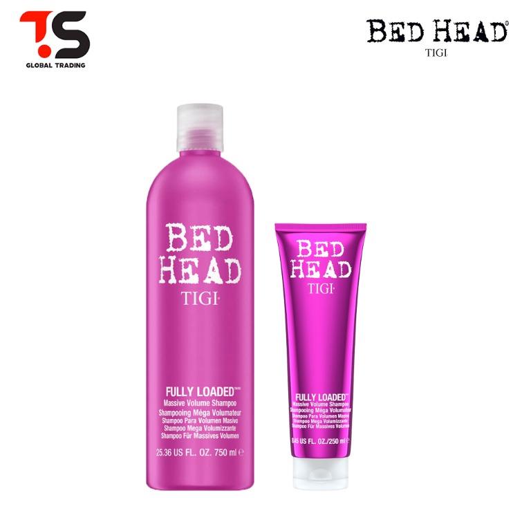 100 Authentic Tigi Fully Loaded Massive Volume Shampoo Health Beauty Hair Care On Carousell