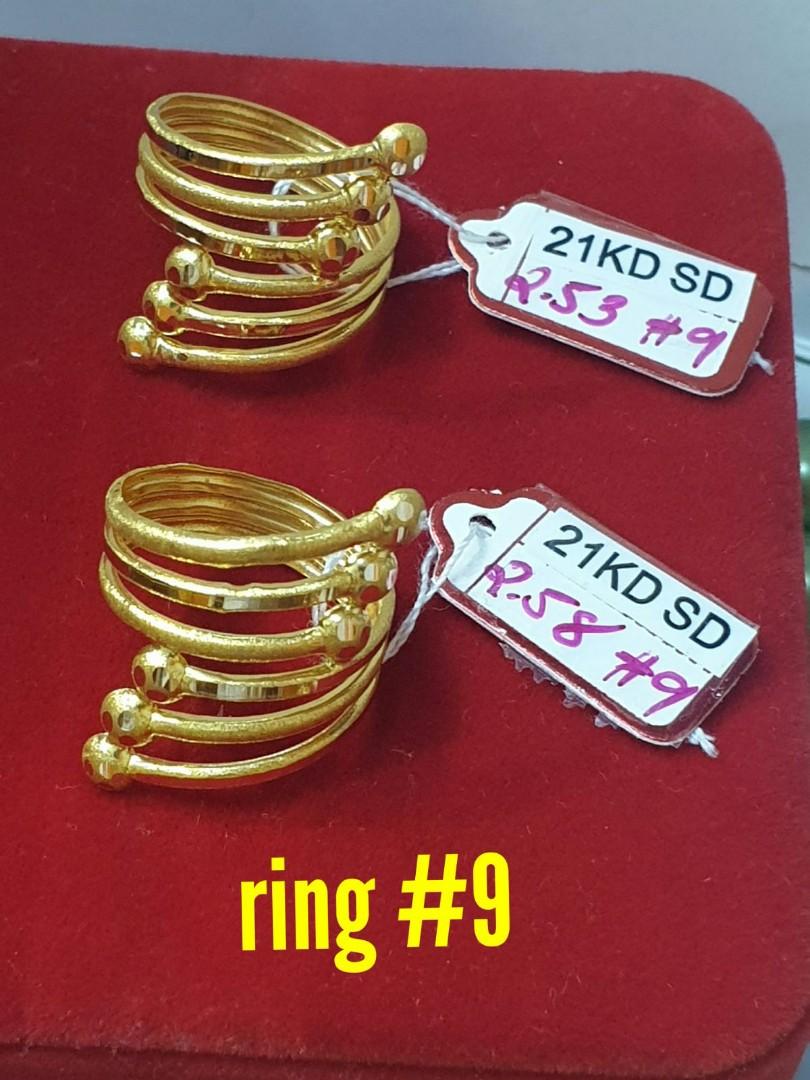 21K Saudi Gold Ring VSPL (Category: Rings) located in Quezon City. Submitted by RealGoldPawnable18K21K24K (Listing ID 1020399303, Image 3). Description: For those interested, Please Read: FYI, All items is based on PER PIECE not Per Gram‼️ ❌ NO MEET UP/NO COD/NO COP ❌ ✔️ SHIPPING ONLY ✔️ ⚫️ PAYMENT FIRST POLICY‼️ ➕ 350-400 Pesos Shipping Fee via LBC (INSURED) After verify your payment, Ready to ship on your location MOP: BDO/GCash 💯 Brandnew 💯 