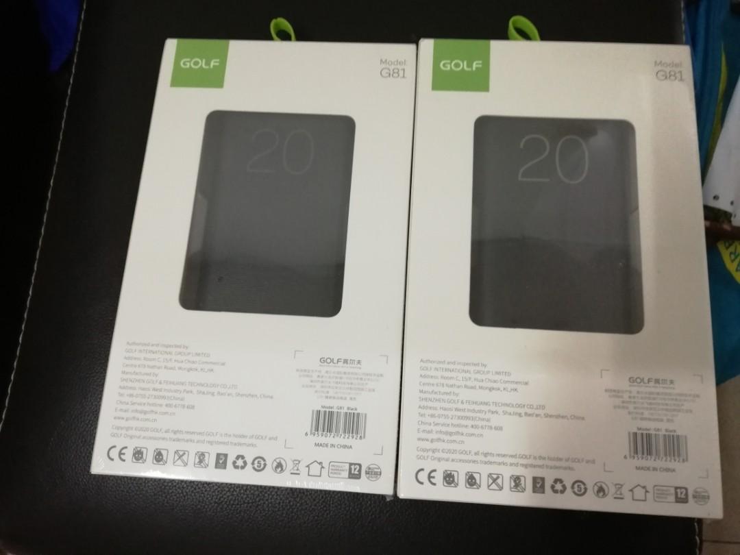 2 Usb Power Bank 20000mah Mobile Phones Tablets Mobile Tablet Accessories Power Banks Chargers On Carousell