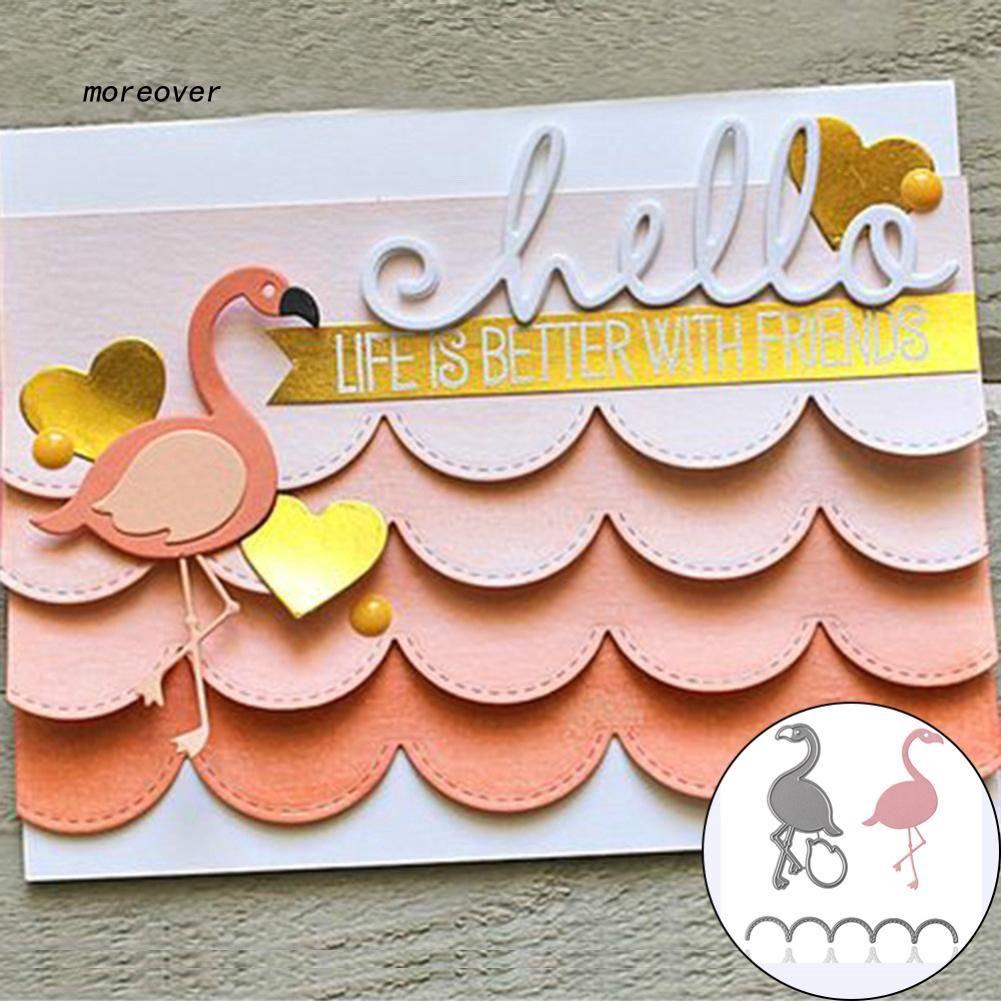 3 Piece Flamingo Wave Metal Die Cut Design Craft Craft Supplies Tools On Carousell Compatible with bigkick, big shot and vagabond machines. carousell