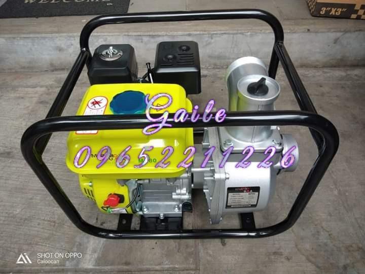 3x3 Gasoline Water Pump (Category: Construction Tools & Equipment) located in Caloocan City. Submitted by abieghail (Listing ID 1020468747, Image 2). Description: Genuine MarPro USA 3x3 Gasoline Water Pump Set - MP80 Model: MP80 Connection DIA: 80mm Delivery Volume: 55 m3/h Total Head: 30m Power Speed: 3600 r.p.m. Suction Head: 7m Pure Copper Winding Guaranteed Heavy Duty - With complete tools and accessories - With warranty and aftersale support