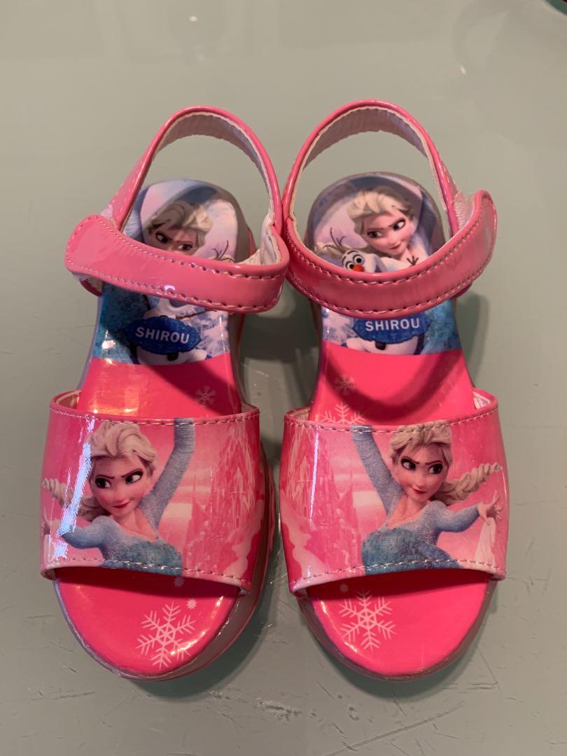 girls frozen sandals