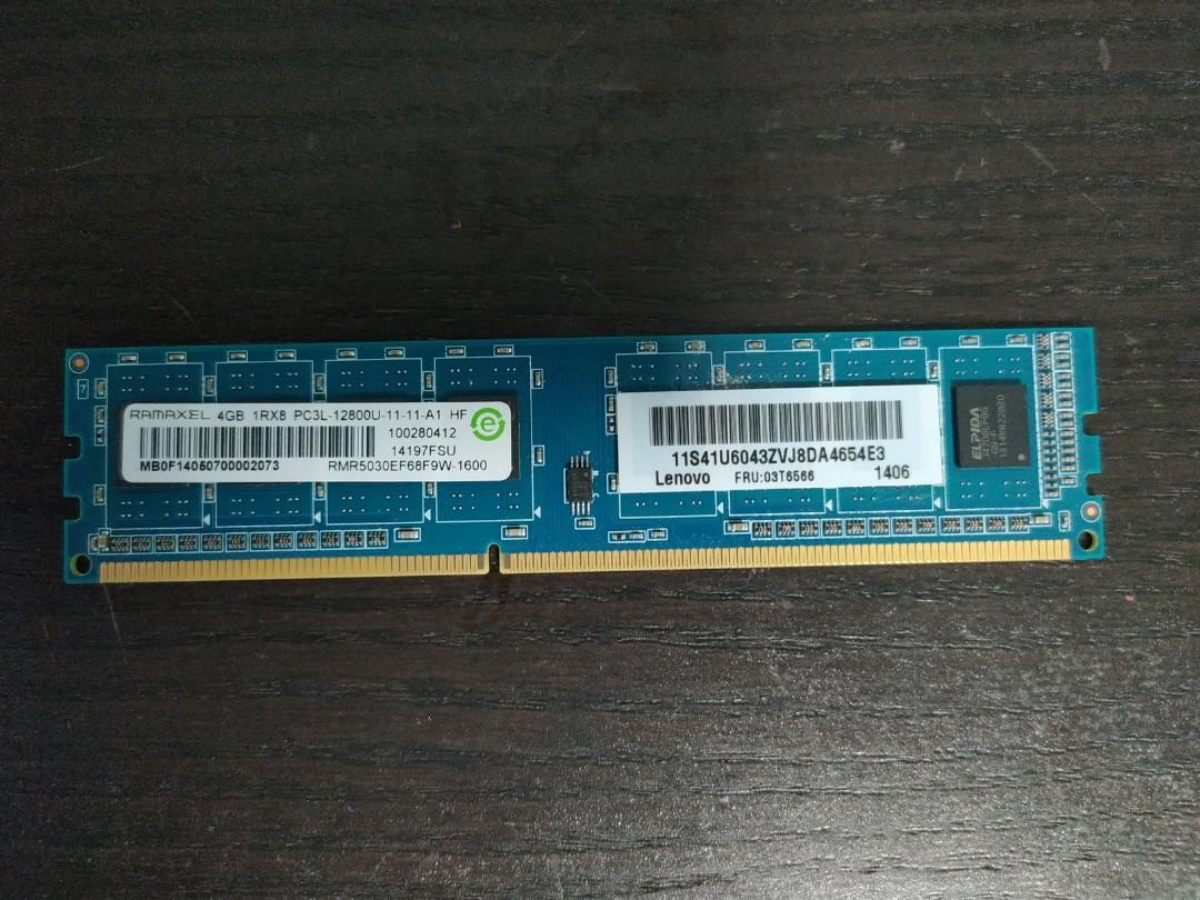 4gb Ddr3 Ram Electronics Computer Parts Accessories On Carousell