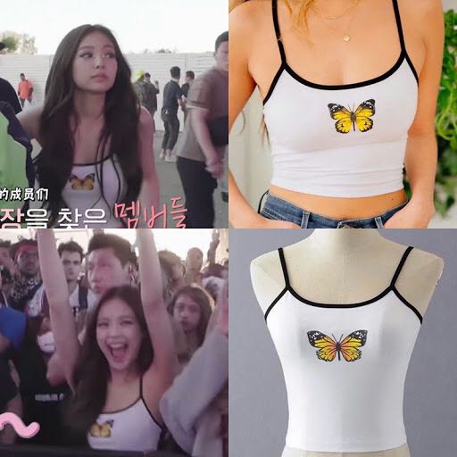 REDUCED] 🆕 Inspired Urban Outfitters Butterfly Crop Top #Rezeki, Women's  Fashion, Tops, Sleeveless on Carousell