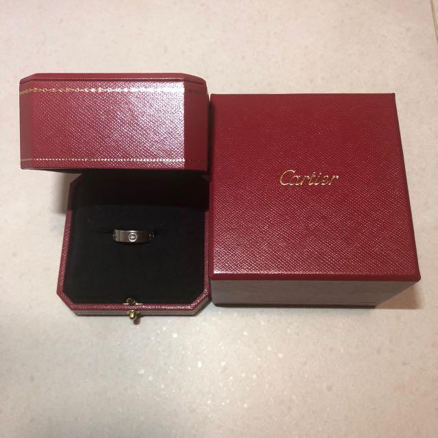cartier love ring size 55