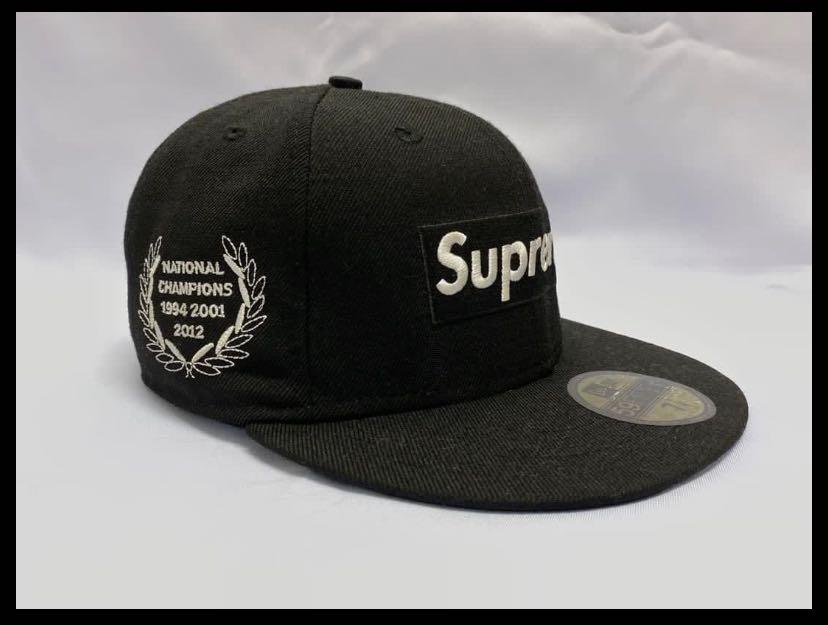 🔥 Vintage Supreme x New Era Full Cap ( National Champions 1998