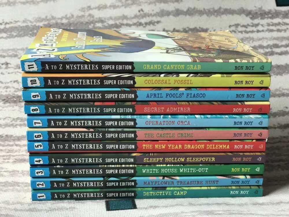 A to Z Mysteries Super Edition(包SF), 興趣及遊戲, 書本 & 文具, 小朋友書 - Carousell - A To Z Mysteries Super Edition 7