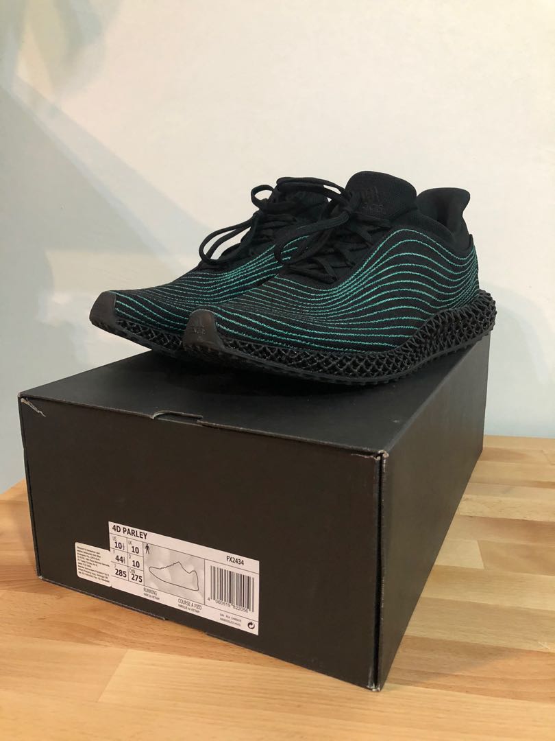 Adidas Ultraboost X 4d Parley Black, Men's Fashion, Footwear, Sneakers on  Carousell