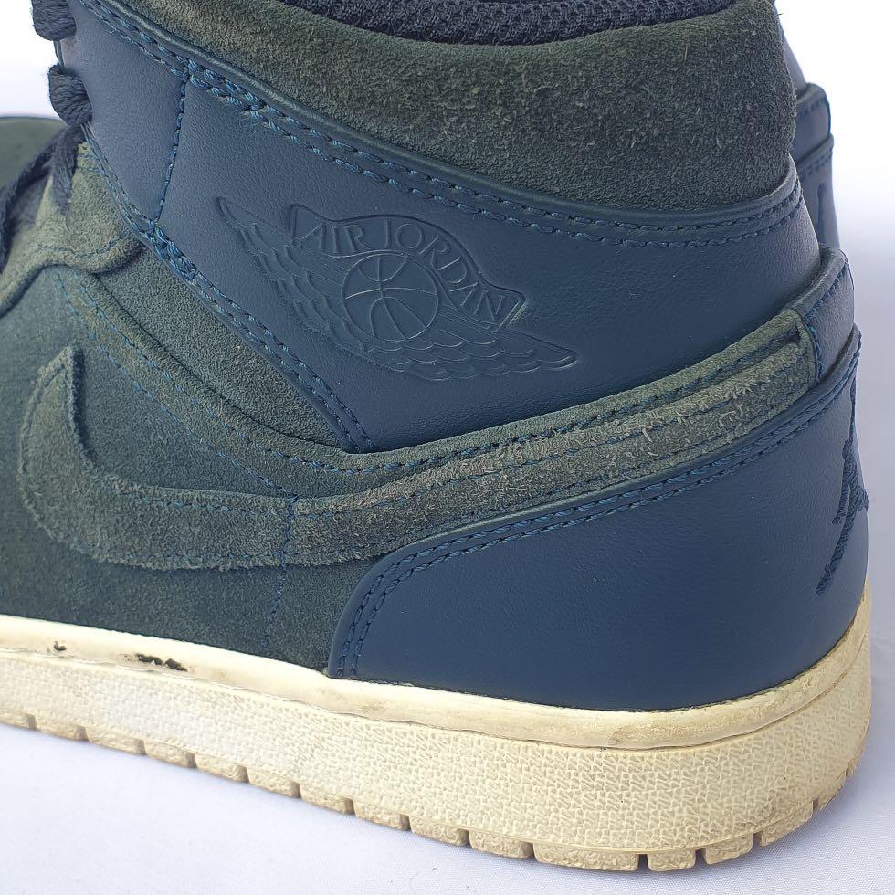 nike air jordan 1 retro mid armory navy