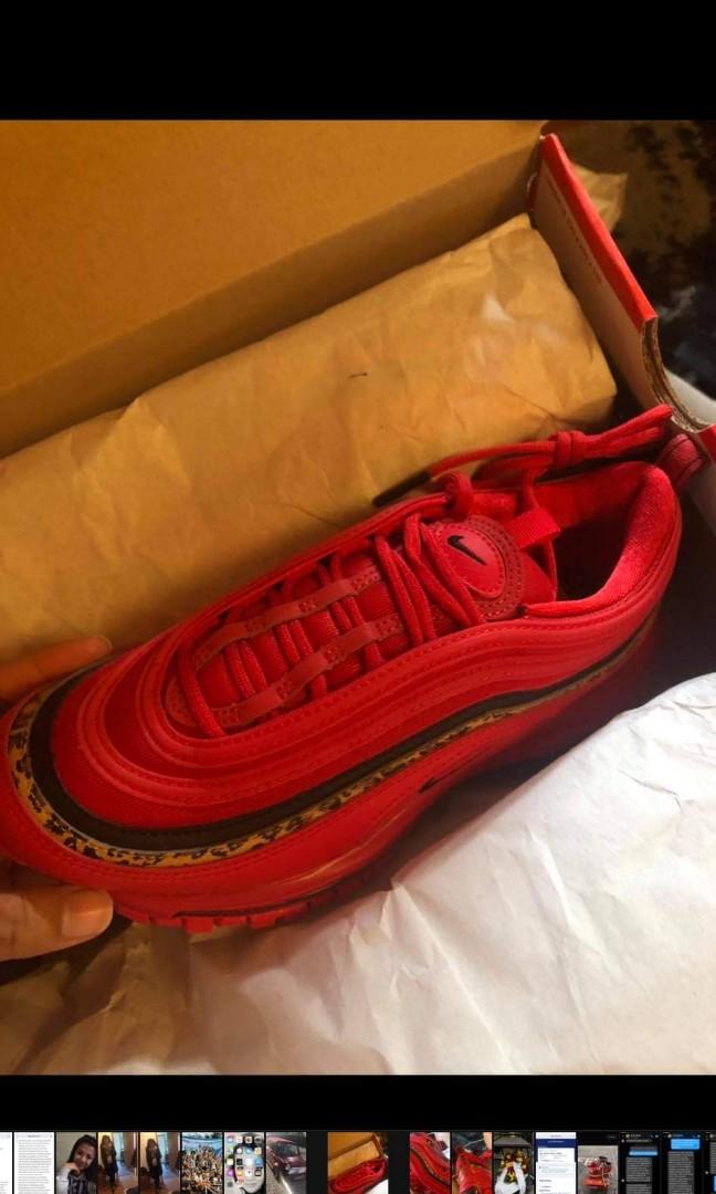 leopard red air max 97