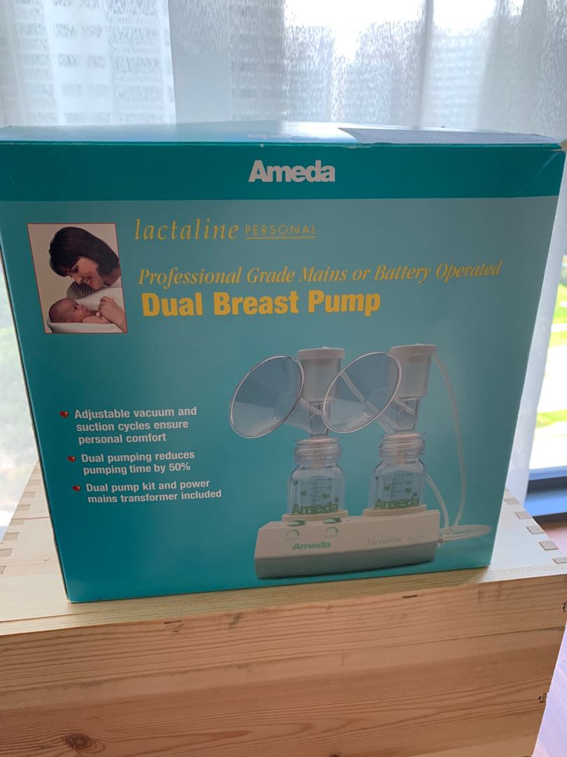 Ameda Dual Breast Pump, Babies &amp; Kids, Nursing &amp; Feeding, Breastfeeding ...
