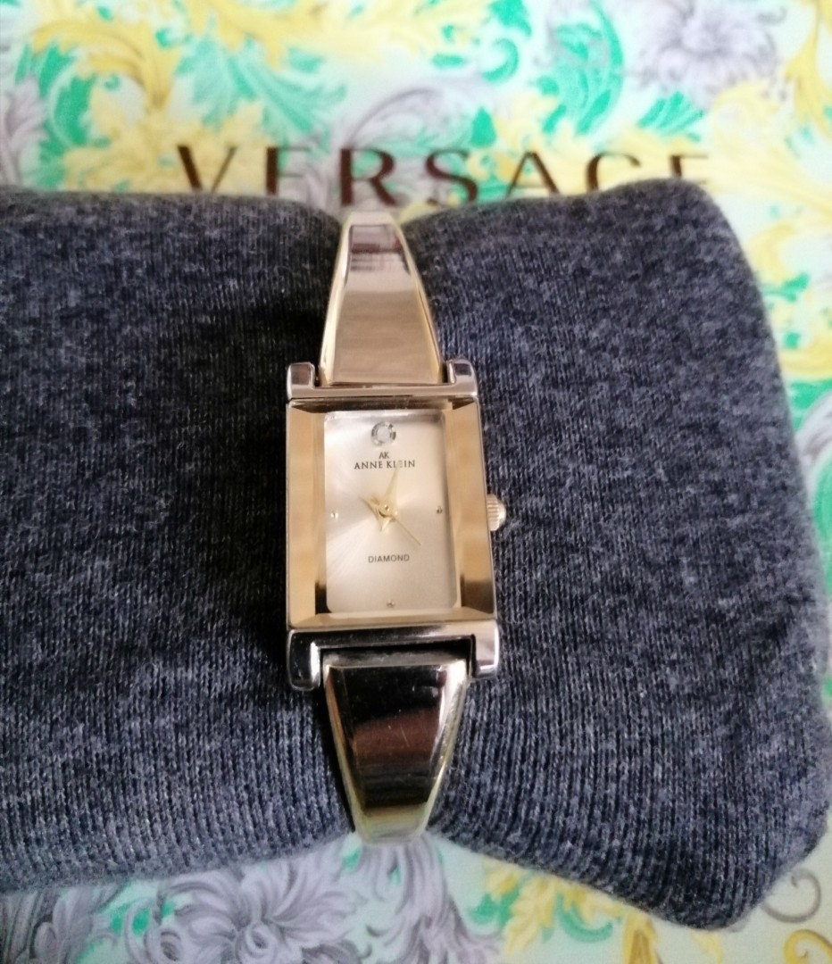 ArtStation  anne klein womens genuine diamond dial bracelet watch