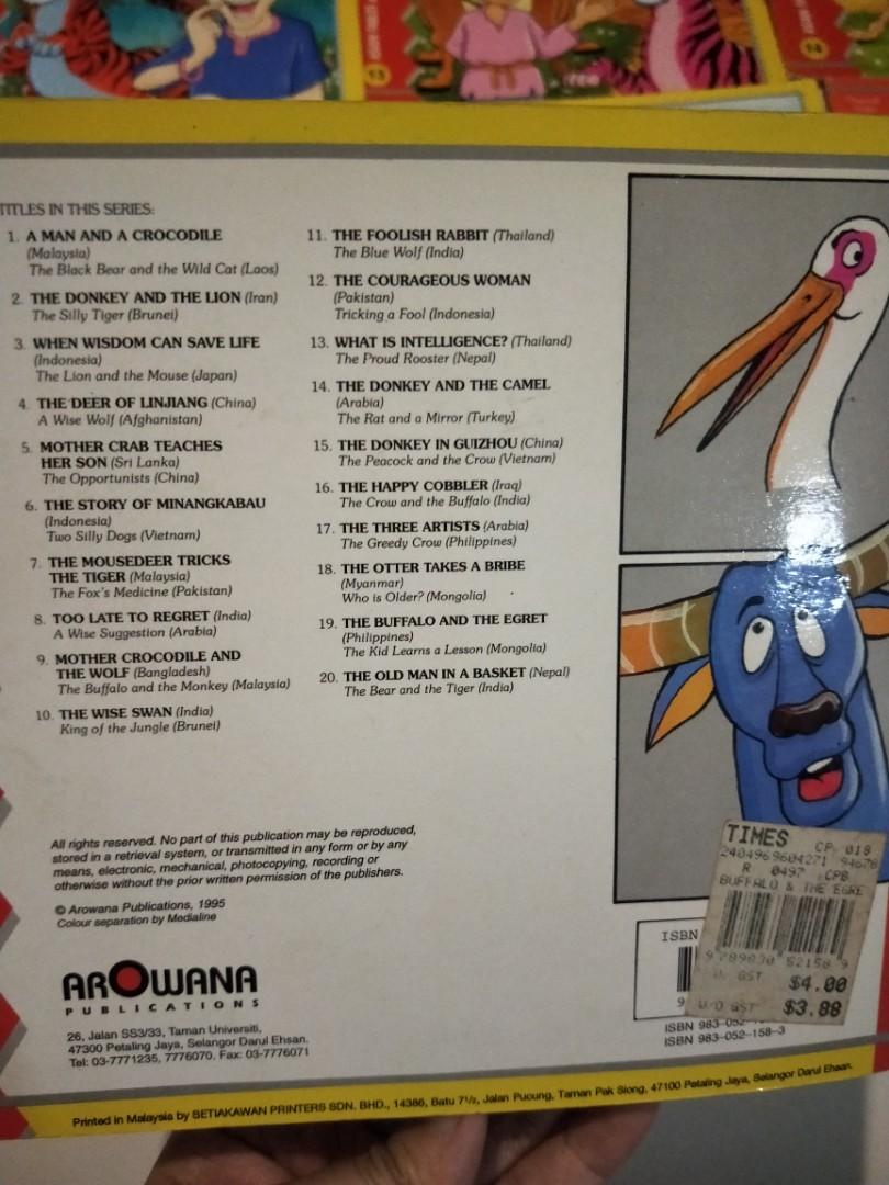 Asian Fables and other folktales -18 books, Hobbies u0026 Toys, Books 