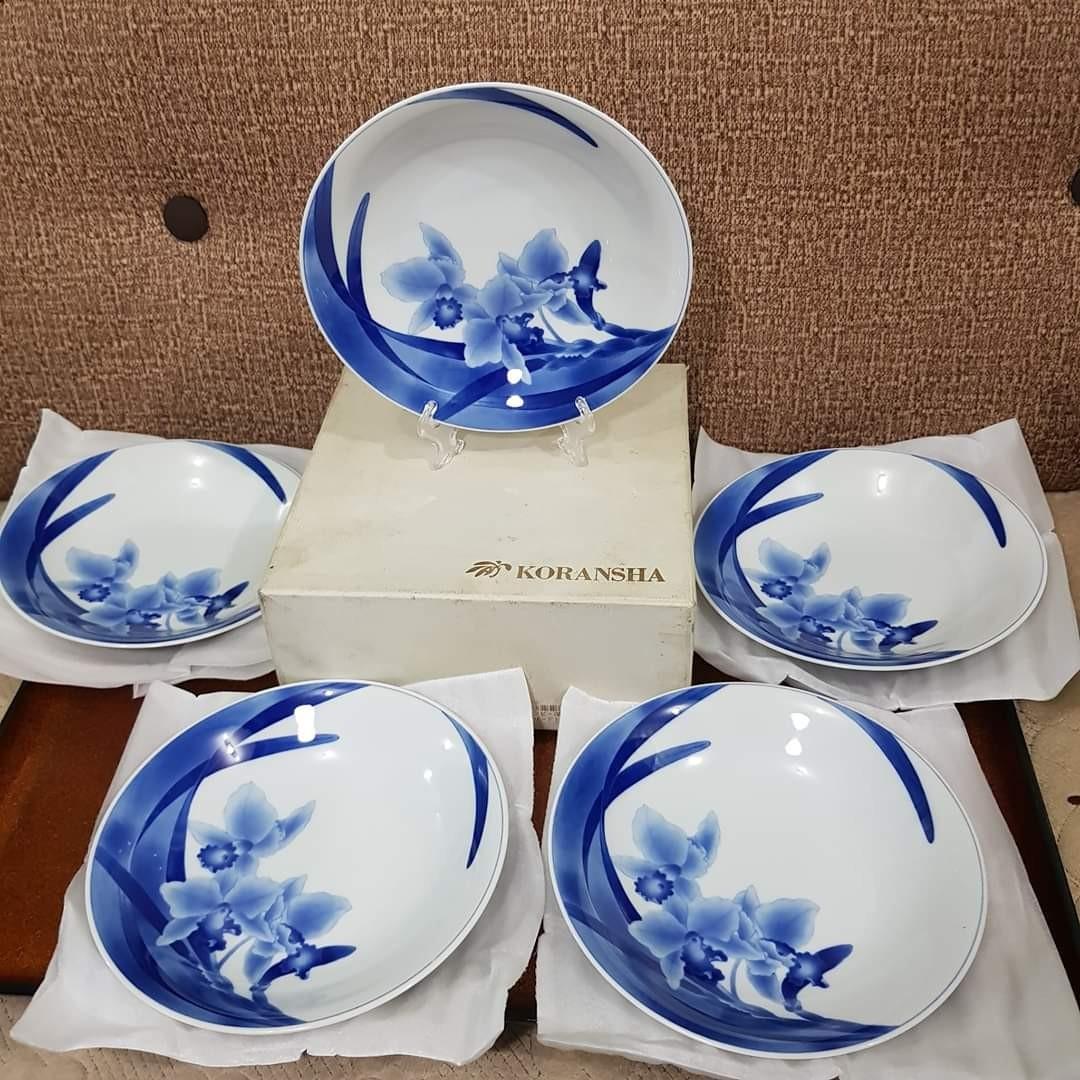 Authentic Fukagawa Koransha Porcelain Plates (WITH BOX), Hobbies  Toys,  Memorabilia  Collectibles, Currency on Carousell