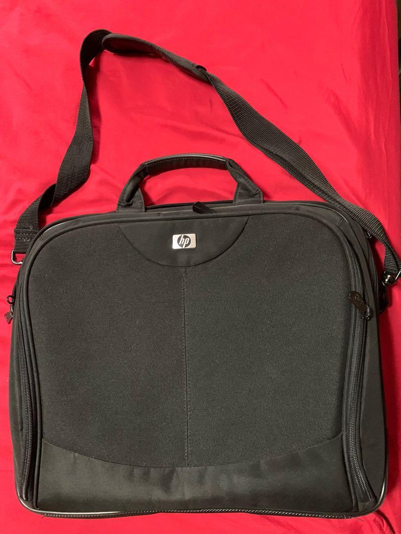 Black HP laptop bag, Luxury, Bags & Wallets on Carousell