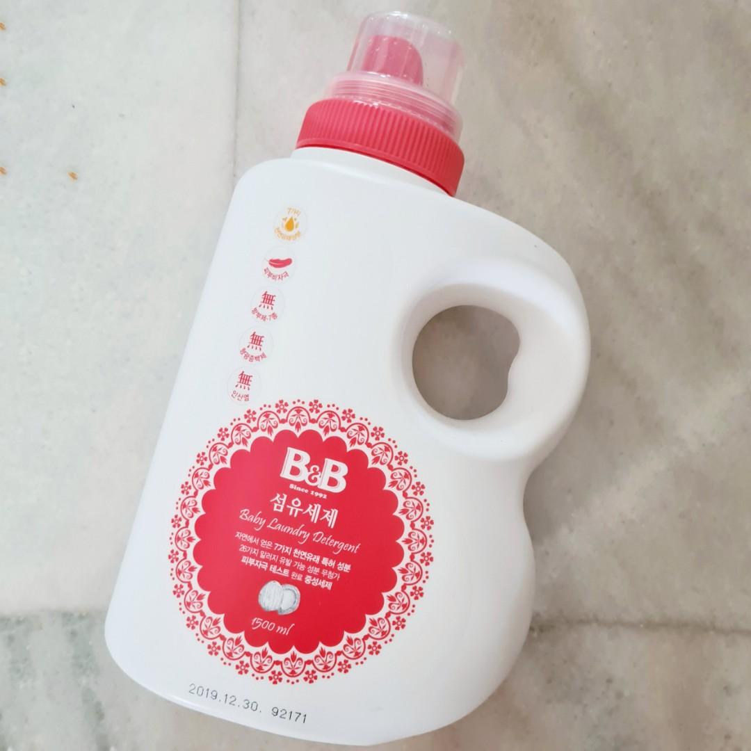 Bn B B Baby Laundry Detergent 1500ml Babies Kids Nursing Feeding On Carousell