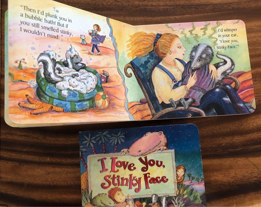 BN children’s book I Love You, Stinky Face (2 copies), Books