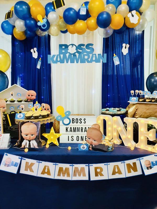 Boss Baby Dessert Table Decor Set Up, Lifestyle Services, Event & Party