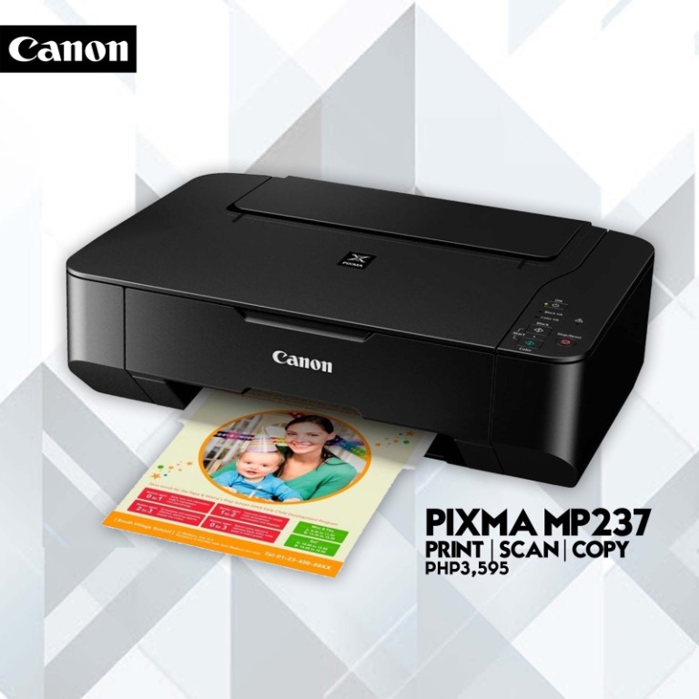Canon Pixma Mp237 Scan Print Copy Brand New Computers Tech Printers Scanners Copiers On Carousell
